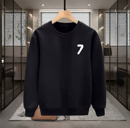 7 Baskılı Sweatshirt